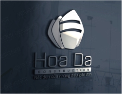 thiết kế logo kiến trúc Hoa Đá