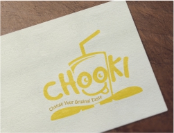 thiết kế logo nước chooki