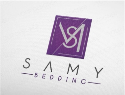 thiết kế logo chăn ga SAMY